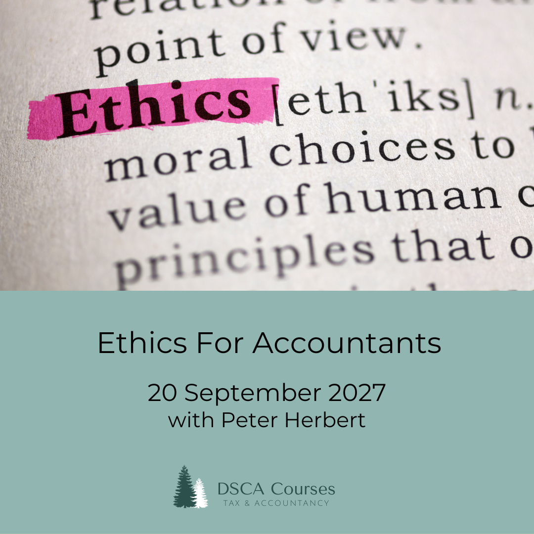 Ethics for Accountants 20 September 2027