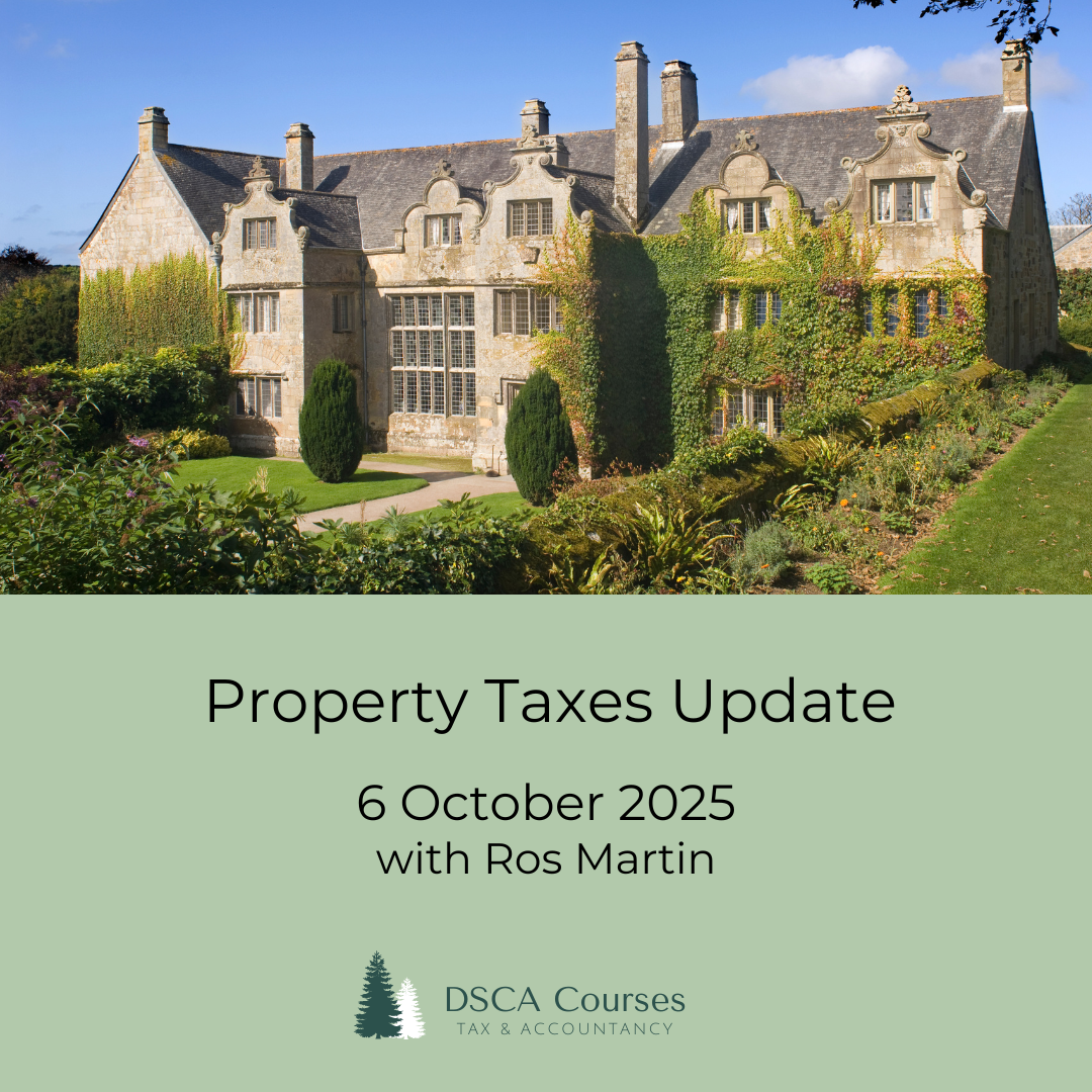 Property Taxes Update 6 October 2025