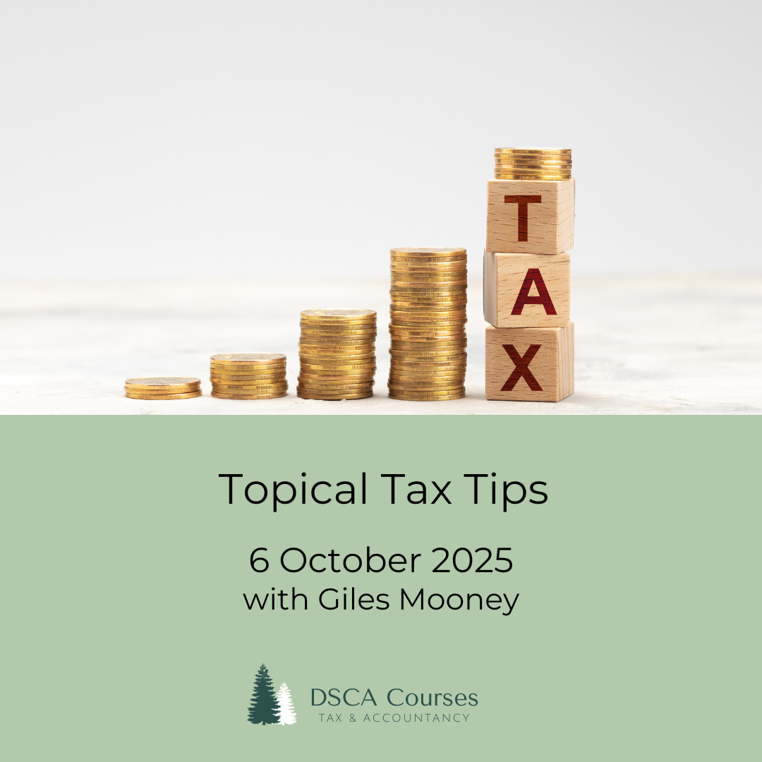 Topical Tax Tips 6 October 2025