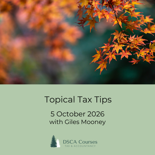 Topical Tax Tips 05 October 2026