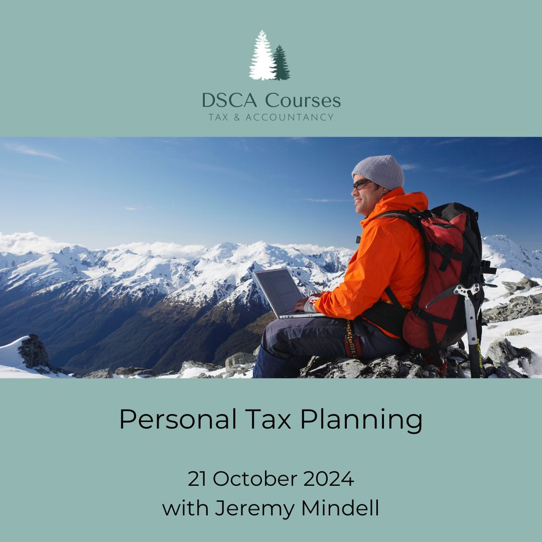 Personal Tax Planning 21 October 2024