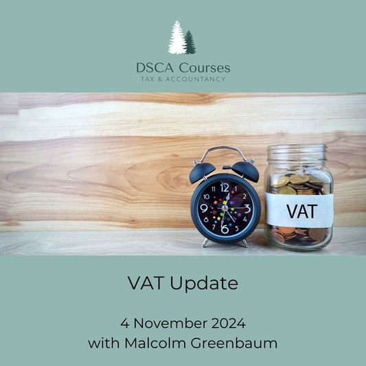 VAT Update 4 November 2024
